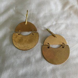 Universal Thread Gold Dangle Earrings